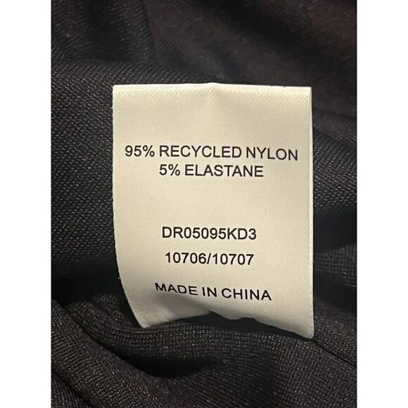 Meshki Heidi Dress Small Black Scoop Neck Backless Maxi Dress Stretch NWT - Picture 9 of 14